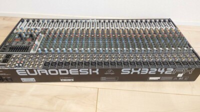 EURODESK SX3242FX 32入力アナログ・ミキサー SX3242FX EURODESK - 製品一覧 - ベリンガー公式ホームページ