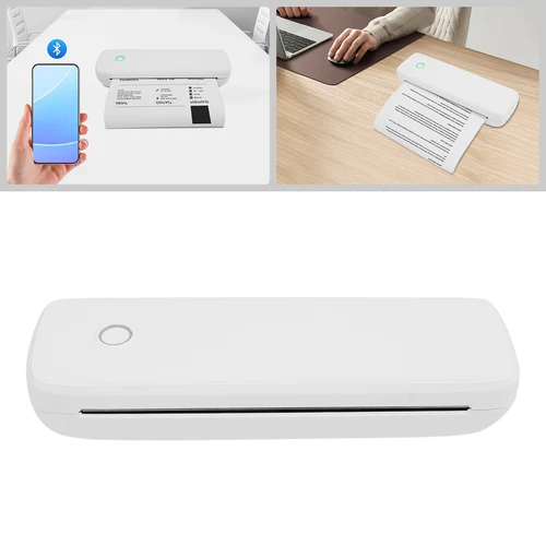 10W Tragbare Thermodruck Bluetooth-Thermodrucker Weiß Thermodrucker 