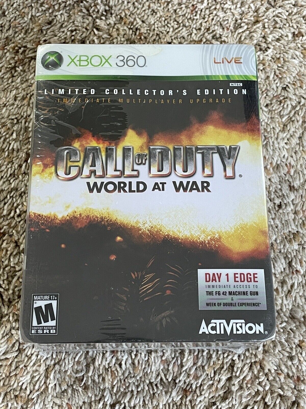 Call of Duty: World at War Platinum Hits - Xbox 360 (Renewed)