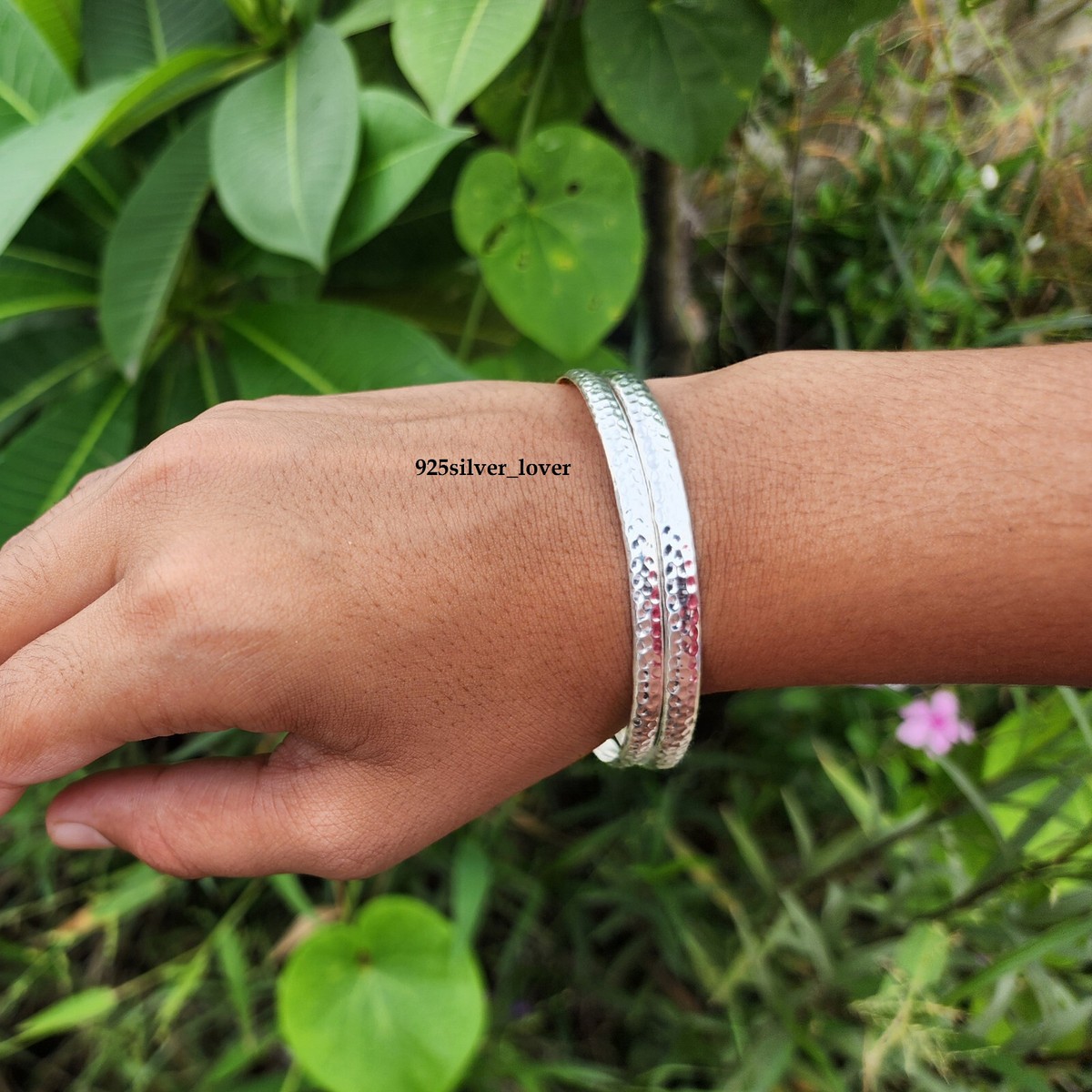 Solid Silver Bangle 925 Sterling Silver Bracelet Gifts For