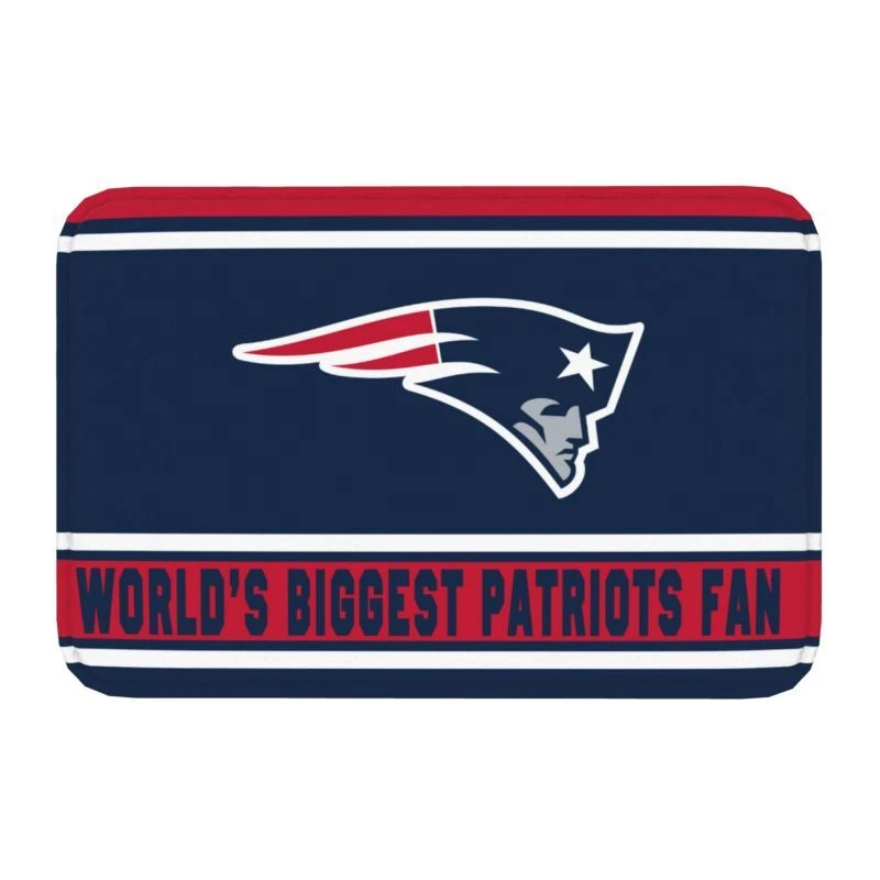 World's New England Patriots  Fan Floor Mat Decorative
