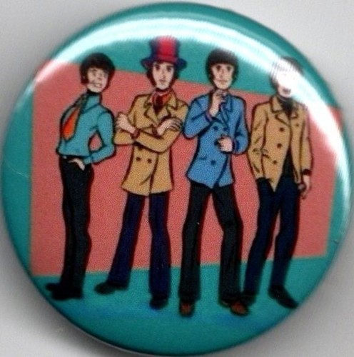 THE KINKS - Pin Button Badge - 25mm - VESPA - LAMBRETTA - SCOOTER - MOD - APEMAN