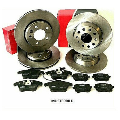 VW T5 Multivan Bus Bremsen Set VORNE + HINTEN Scheiben + Beläge 