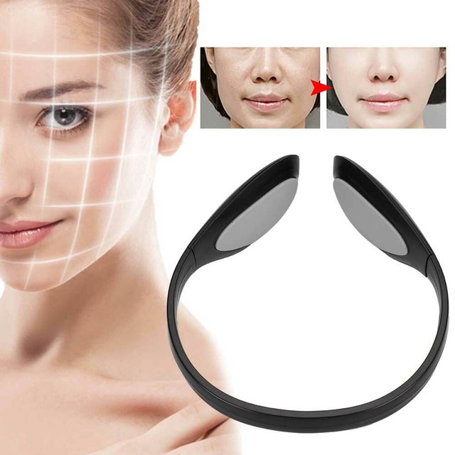 Pro USB Charging Face Jaw Massager Facial Muscle Stimulator Face