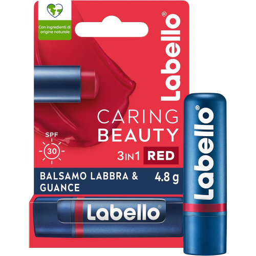 Labello Caring Beauty 3in1 Red 4,8gr