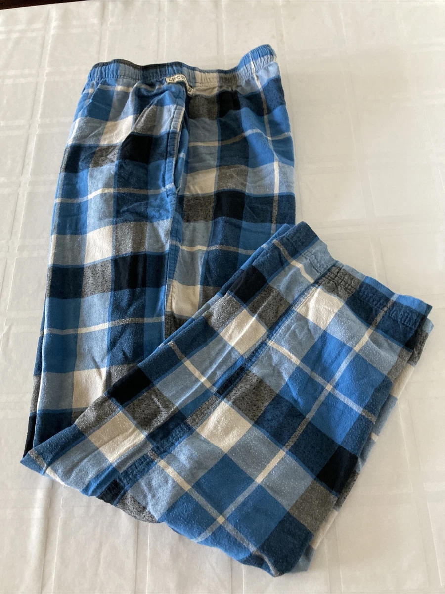 Black Plaid Pajama Bottom