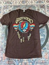 Grateful Dead Steal Your Face Dreamcatcher T-Shirt - Brown Gift for Fans All Siz