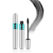 2 in 1 Mascara for VIBELY Mascara 5X Longer Waterproof Lash Cosmetics Mascara fo