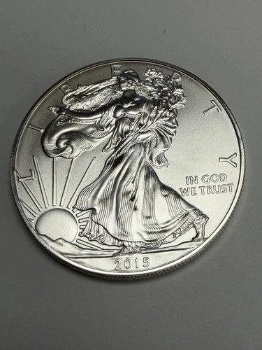 2015 Silver Eagle 1 Oz Fine Silver