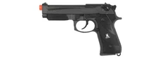 Hfc Airsoft 192 Pistol Special Forces Gas Powered W/ Gbb - Black