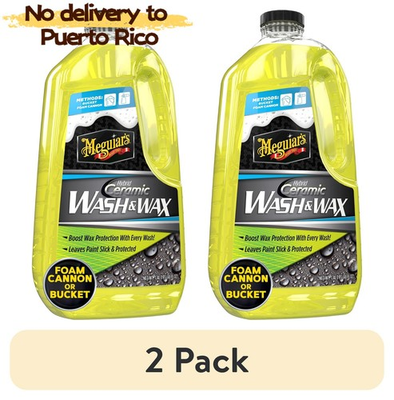 #ad 2 pack Meguiar#x27;s Hybrid Ceramic Wash amp; Wax G240748 48 oz Liquid new $34.97