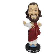 Buddy Christ Jesus Bobble head Dashboard Figurine