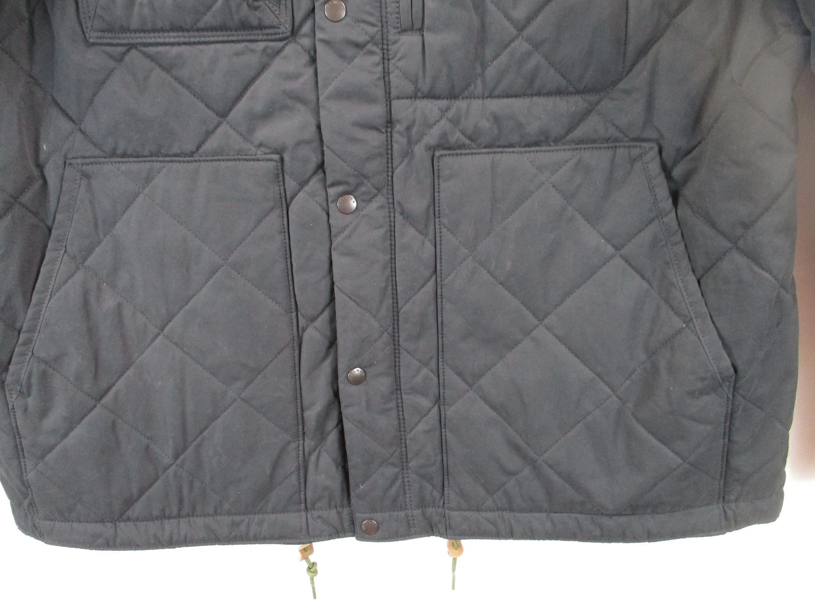 -NWT Relwen Quilted Thermal Tanker Jacket Men's Jacket No. 103700 Black Sz L - product detail image 6