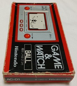 Nintendo Game ＆ Watch Ball AC-01 Boxed Japan
