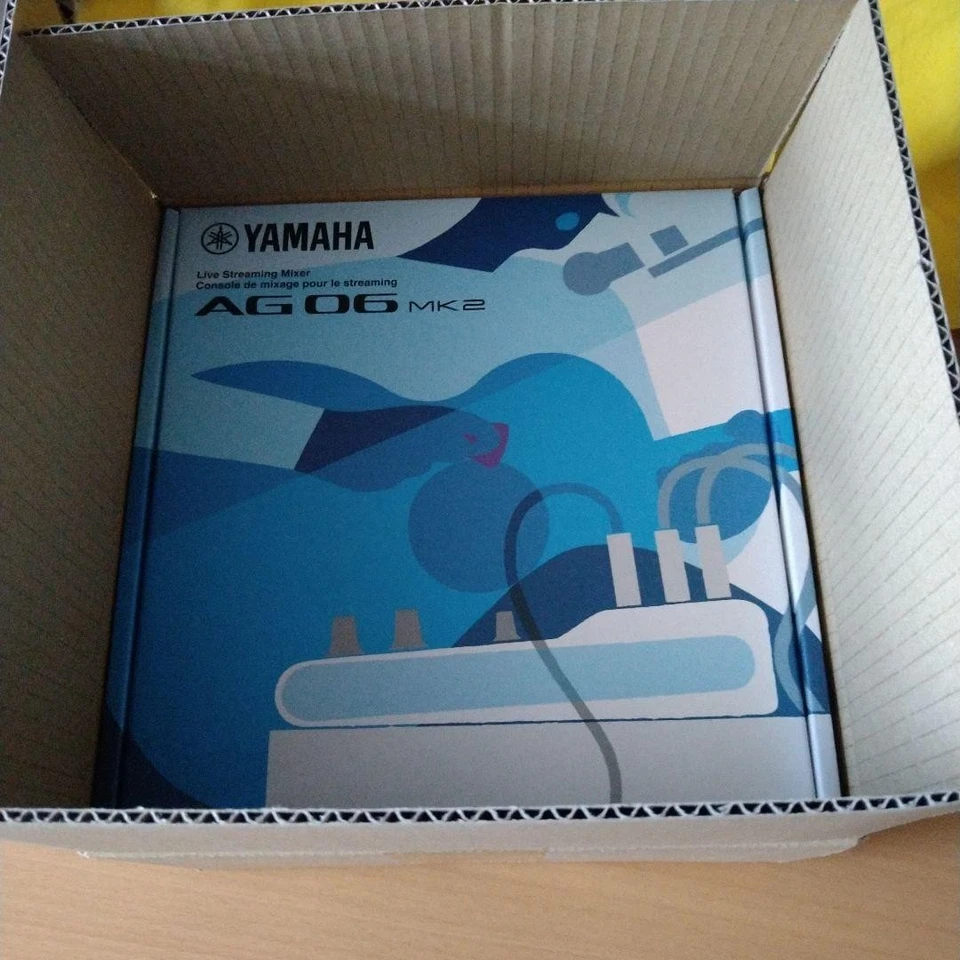 YAMAHA AG06MK2 W 6ch Live Streaming Mixer White AG 06 AG06 MK2 MKII USB - Image 3 of 3