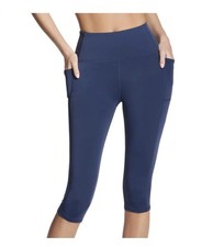 Skechers Gowalk Women's Active Stretch Moisture Wicking Capri Legging Pant with
