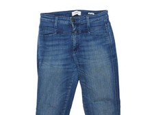 Closed Skinny Pusher Damen Jeans Hose W26 blau Tapered Skinny Stretch-Denim