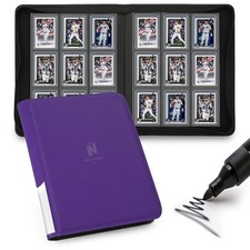 9-Pocket Toploader Binder with 324 Card Slots for Trading  Sports Cards