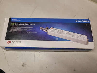 NEW Eaton Cooper LED Emergency Battery Pack EBPLED7W 120-277V 7W Constant Power