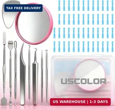 60PCS Pimple Popper Tool Kit, Professional Blackhead Remover for Face, Stainless