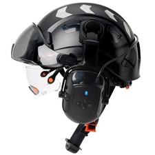 Safety Helmet Construction Hard Hat Bluetooth Earmuff Visor HeadlampSlot Reflect