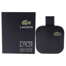 Lacoste L.12.12 Noir - Intense Eau de Lacoste 3.3 oz / 100 ml EDT Men Spray