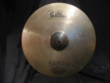 21" SABIAN PHIL COLLINS "PHIL'S CHOICE" HAND HAMMERED RAW BELL DRY RIDE CYMBAL,