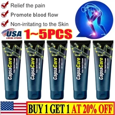 5X USA CapsaCare Neuropathy Massage Cream – Soothing Nerve Pain Relief 2025