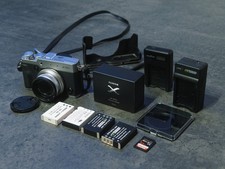  Top MINT  Fujifilm X30 12.0 MP Digital Camera Silver Body