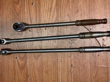 USED SNAP ON 3 PIECES 1/2" DRIVE RATCHET BREAKER BARS B503