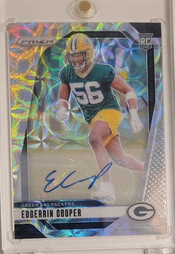 2024 Panini Prizm Rookies Edgerrin Cooper #331 Choice Prizm Autographs /100 RC