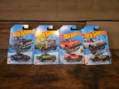 Hotwheels Custom Bel Air Lot 4 Pack