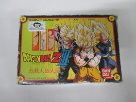 NES -- DRAGON BALL Z 3 Ressen -- Can save! Box, Manual. Famicom, JAPAN. 12768