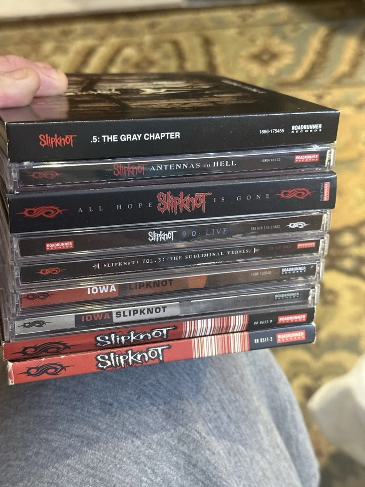 SLIPKNOT (9 Compact Disc Lot)/OOP/Import/Rare/SP/CD’s Used & Very Good Plus+!!!! - Image 2 of 4