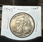 1942-S Walking Liberty Half Dollar - Scarce  High Grade UNC+