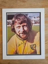 David Stringer, Norwich City. 12x10 Personally Signed Photo