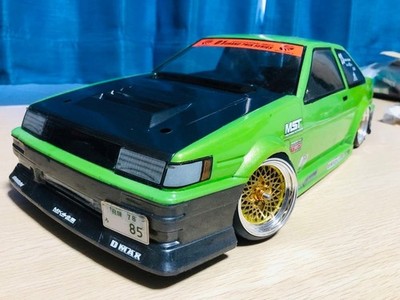 ラジコンボディ　AE86 1/10 AE86 Trueno body development! A small Hachiroku is finally
