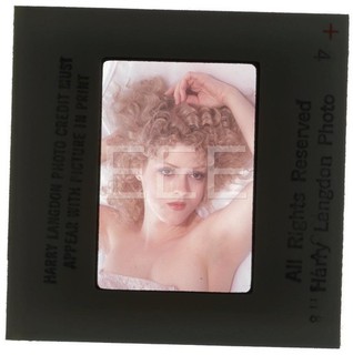 Bernadette Peters Movie Actress Model Harry Langdon Transparency w/rights 367P