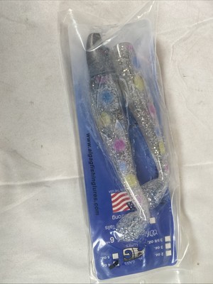 Al Gag's Lures Whip-It Fish Rigged, (1 Head/2 Tails), Wonder Bread