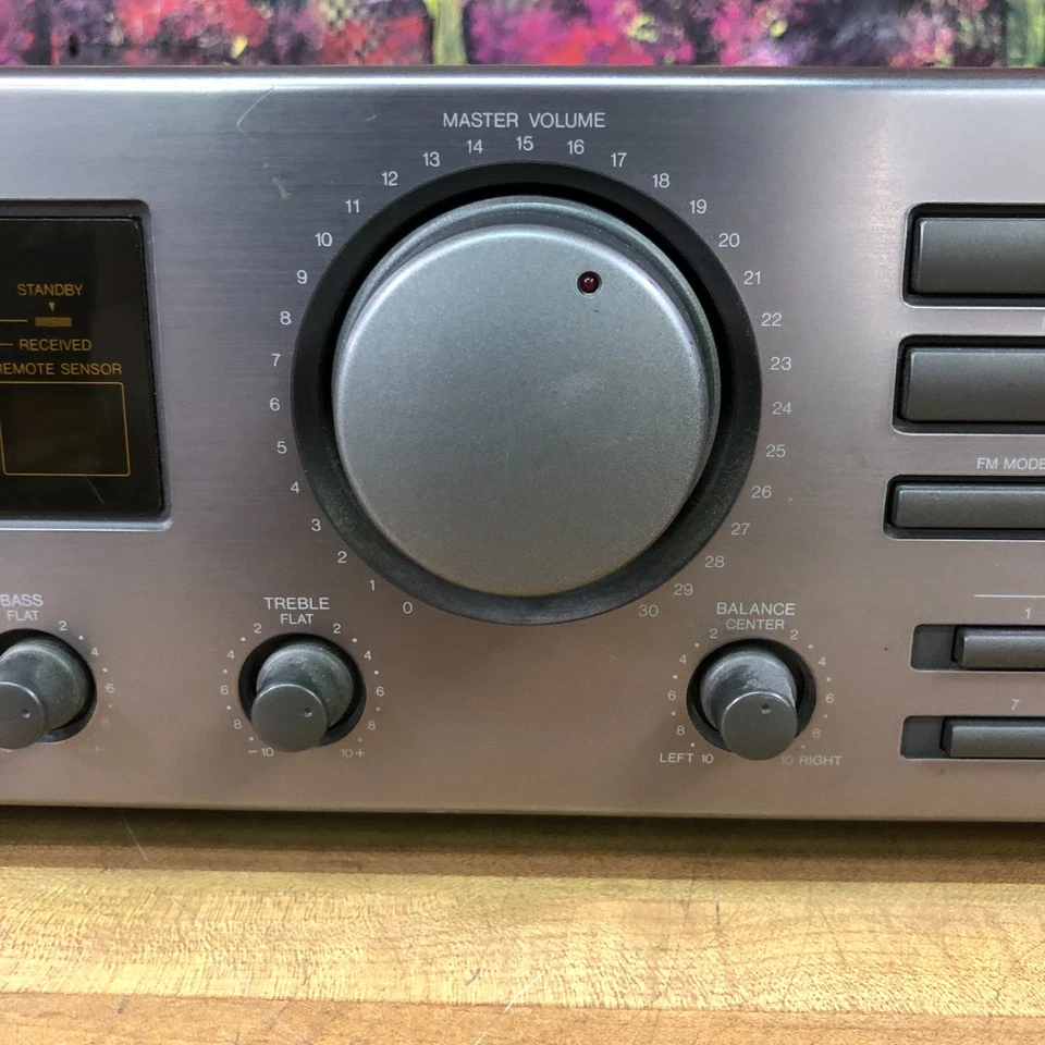 JVC Stereo Receiver Phono CD Tape RX-315 (GREAT SOUND) - Image 3 of 4