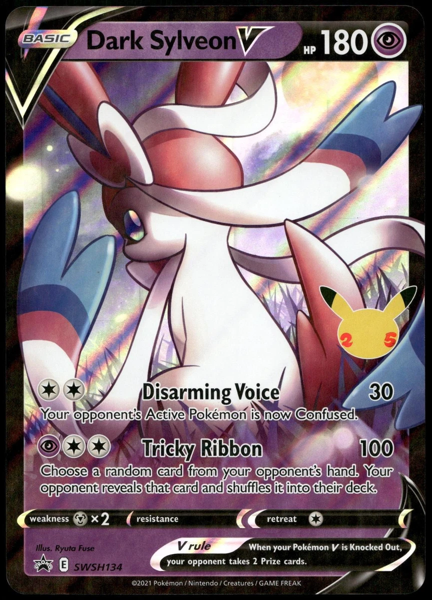 25+ Dark Sylveon V SWSH134 Jumbo Cards for sale | Updated Oct 2026