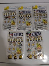 Minions Sticker Sheet Educational Toy - 5 Packs