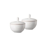 Ritzenhoff & Breker Isabella Zuckerdose ø 9 Cm 2Er Set Mit Zartem Floral-Dekor