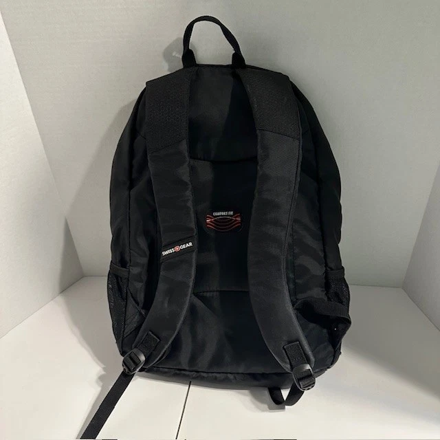 Mochila de bolsillo Swiss Gear Comfort Fit negra para tableta para computadora Foto 2 de 4