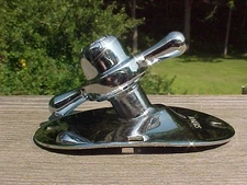 ROGERS DRUMS Swivo-Matic tall 75 degree angle bass drum collet plate + collet #3