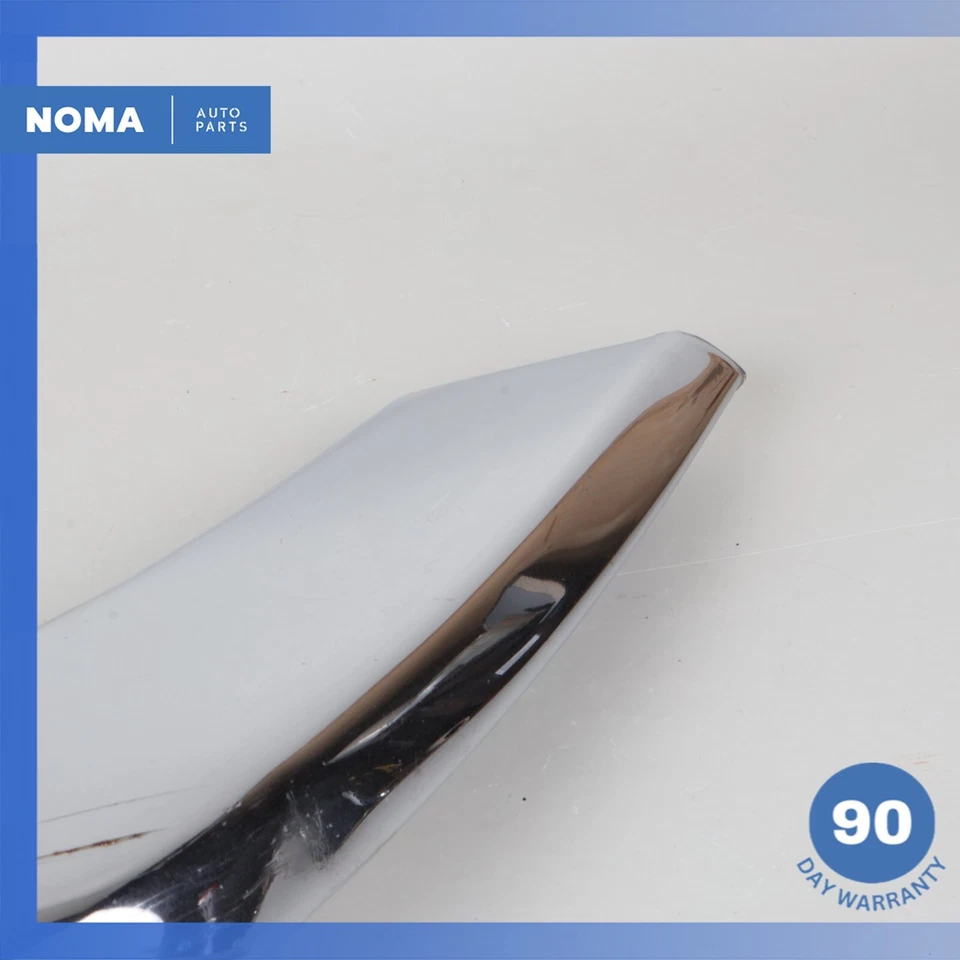 82-93 Jaguar XJS HE Series 2 para-choque dianteiro direito passageiro moldura cromada fabricante de equipamento original - Imagem 2 de 4