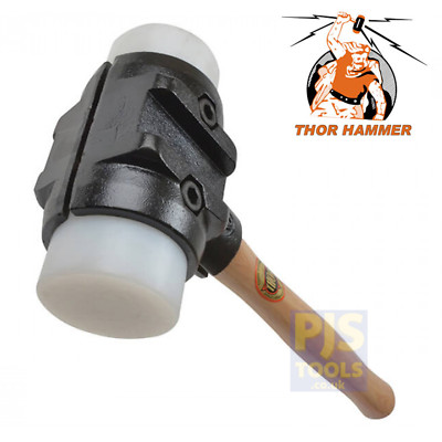 Thor 35-SPH275 70mm Größe 5 Super Kunststoff Spaltkopf Holzhammer Bordsteinführung