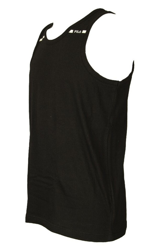 NOTTINGHAM 3 Canotte Uomo VL700 Spalla Larga In Cotone Jersey, Nero, Taglia 7/XXL - 2