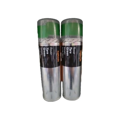 ROVER TARA GREEN METALLIC SPRAY LACK 300 ML HALFORDS X2