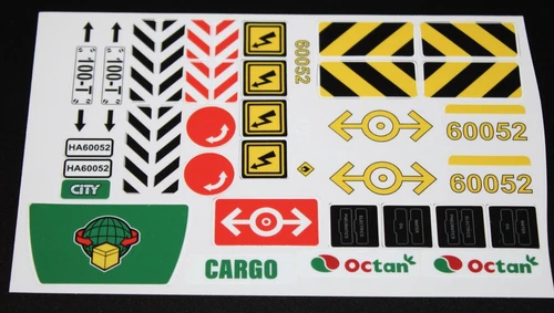 Custom Sticker 60052 Replacement Sticker Sheet
